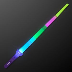 Neon Glow Expanding Light Sword - Domestic Print