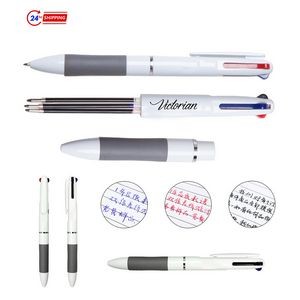 Three-color Press Ballpoint Pen