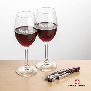 Swiss Force® Opener & 2 Naples Wine - Red