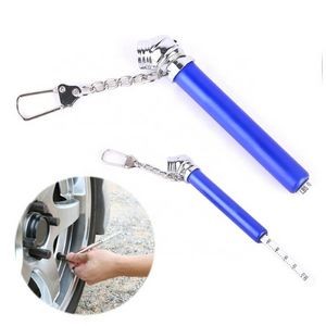Mini Promotional Tire Pressure Gauge with Keychain