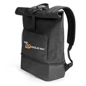Insulated Executive Computer Backpack W/ 8-Can Cooler (12" X 18")