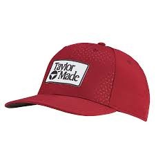 TaylorMade® Red Heritage Deboss Hat