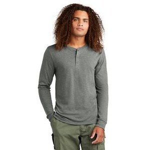 District Perfect Tri Long Sleeve Henley Shirt
