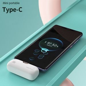 5000mAh Mini Portable Charger for Type-c with Built in Cable