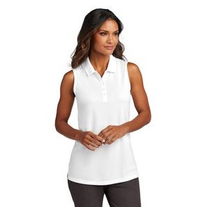 Port Authority® Ladies Dry Zone® UV Micro-Mesh Sleeveless Polo Shirt