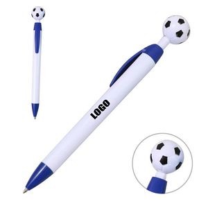 Football Shape Click-clip Pen