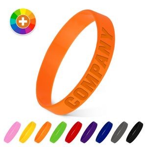 Debossed Silicone Wristband