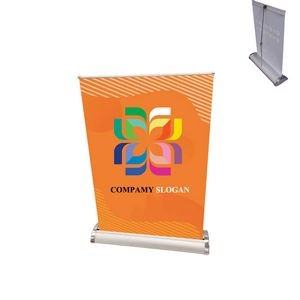 Custom Table Retractable Banner Display