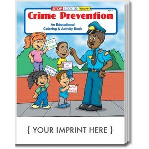 Crime Prevention Coloring Book