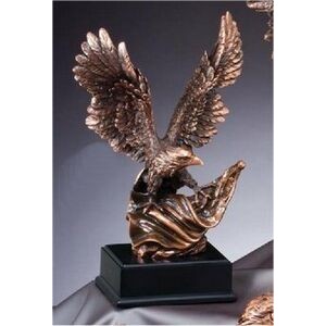 Flying Flag Eagle Award - Medium (14" Tall)