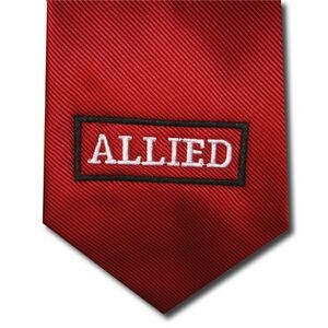 Custom Poly and Silk Embroidered Ties