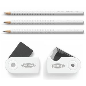 Mini Pencil Set with Eraser and Sharpener