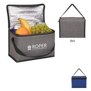 Heathered Non-woven Cooler Lunch Bag