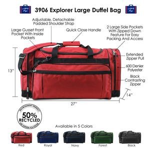 Explorer Large Duffel Bag