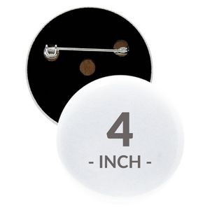 4 Inch Round Custom Buttons