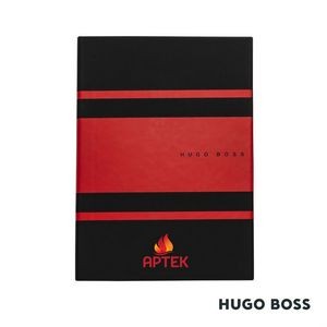 Hugo Boss® Gear Matrix Journal - (M) Red