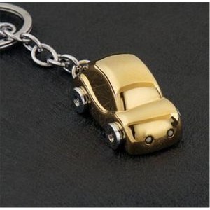 Little Metal Car LED Keychain