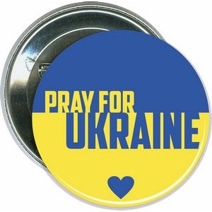 Event - Pray for Ukraine, Ukraine - 2 1/4 Inch Round Button
