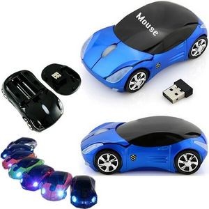 2.4 GHz Car Shape Wireless Mouse with led lights