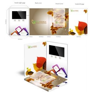 5.0 Inch IPS Screen Customized Promo Interactive Video Catalogs