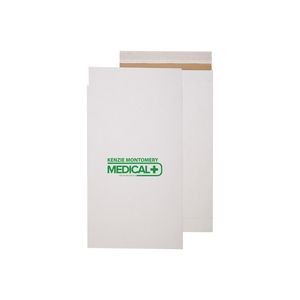 White Kraft Eco Mailer Envelope with Peel & Seal Closure (7 1/4 X 12)