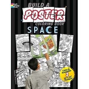 Build a Poster Coloring Book--Space