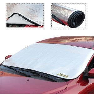 Car Thickened Double Sided Silver Visor