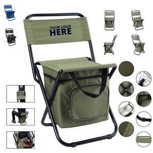 Fishing Chair With Cooler Bag