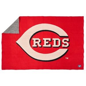 Faribault Mill Cincinnati Reds Wool Throw Blanket