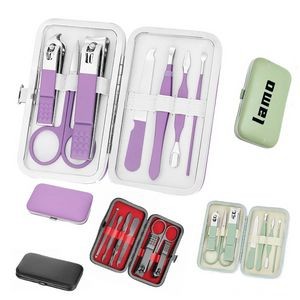 Travel Manicure Set With Case
