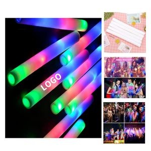 Glow In The Dark Party Supplies LED Foam Sticks Glow Baton