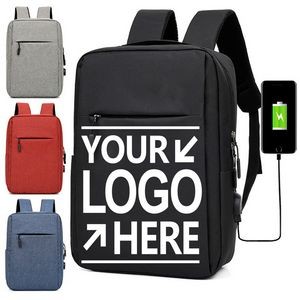 Business Slim Laptop Backpack, College School Backpack, Travel Laptop Backpack Men Women