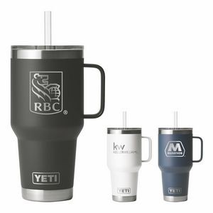 35oz YETI® Rambler® Travel Mug with Reusable Straw