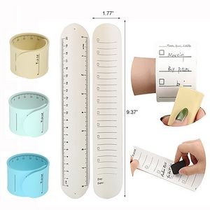 Silicone Memo Reusable Wristband/Slap-Wrap Band/Do List Slap Bracelet