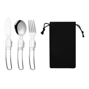 Camping Stainless Steel Cutlery Set