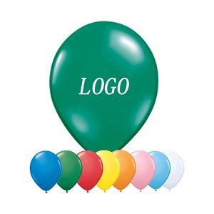 Round Standard Color Latex Balloon