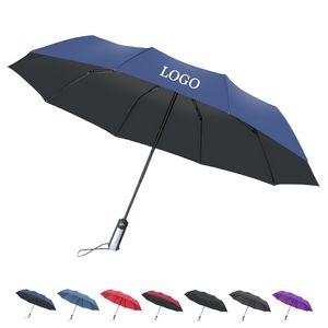 41" Portable Auto-Open Folding Umbrella