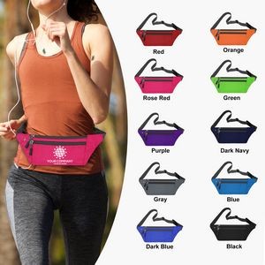 3-Zippers Fanny Pack