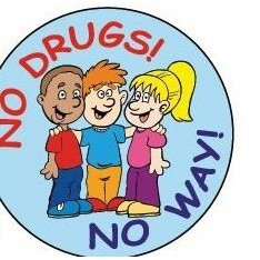 No Drugs! No Way! Sticker Roll