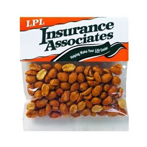 Honey Roasted Peanuts in Header Bag (2 Oz.)