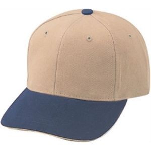 Low Crown Unconstructed Heavy Brushed Cap