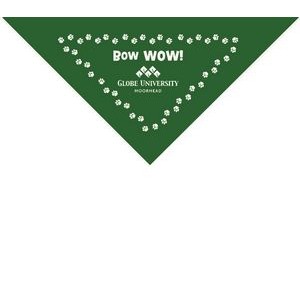 Pet Bandanna Triangle 14" x 14" x 19" 100% Cotton Solid Stock Colors (XS-Small) Import