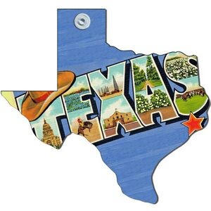 Texas State Paper Window Sign (Approximately 8"x8")