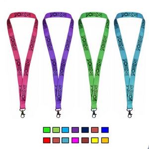 Polyester Custom Printed Lanyards W/ Lobster Clasp