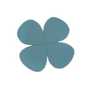 New Flower-Shaped Silica Gel Coaster Coffee Cup Mat Cup