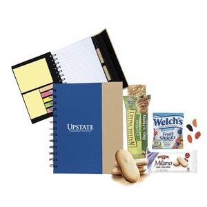 Sticky Notes, Notebook and Snack Kit