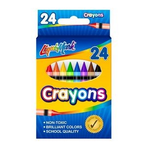 Crayon Packs - 24 Assorted Colors (Case of 96)