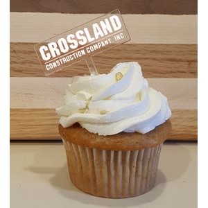 2" x 2" - Acrylic Cupcake Toppers