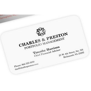 1 Standard Foil Stamped Business Cards (Other Standard Colors)