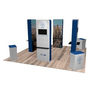 20'x20' Quick-N-Fit Booth - Package # 2202